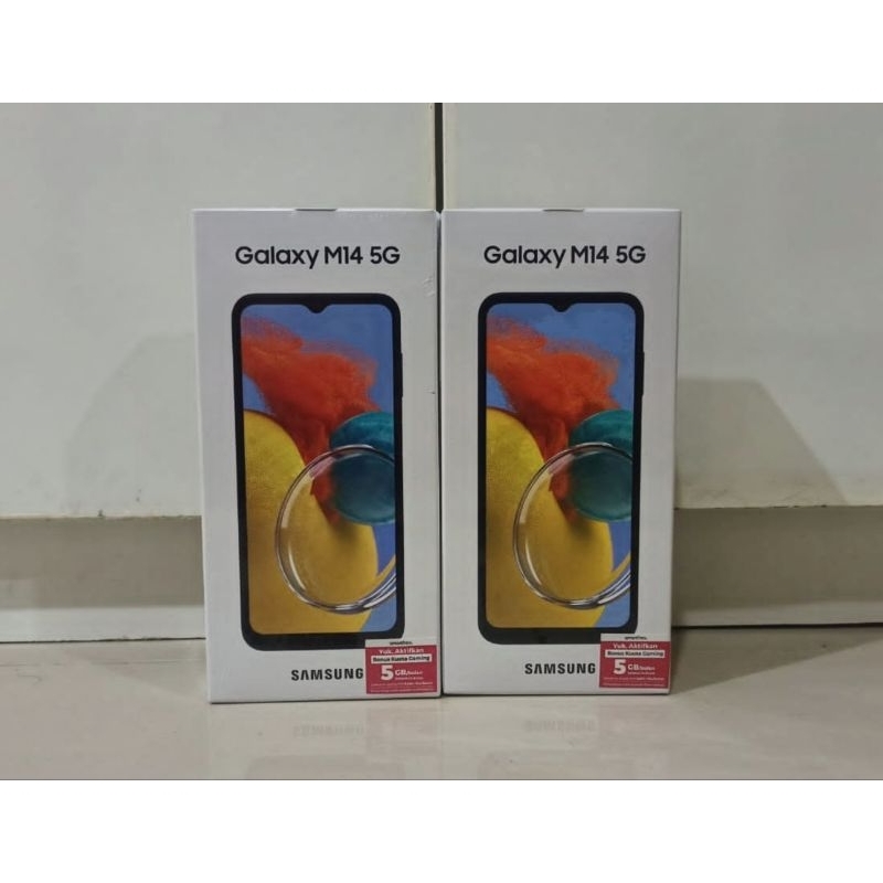 Samsung Galaxy M14 5G ram 4/64 GB resmi