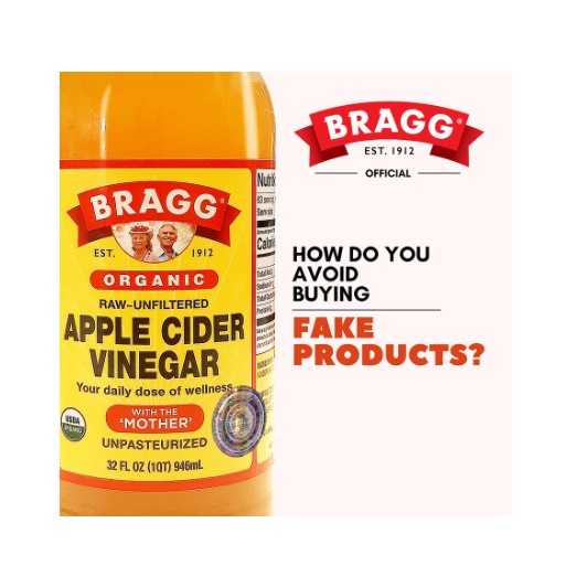 

Bragg Organic Raw Unfiltered Apple Cider Vinegar 946 ml [Reg]