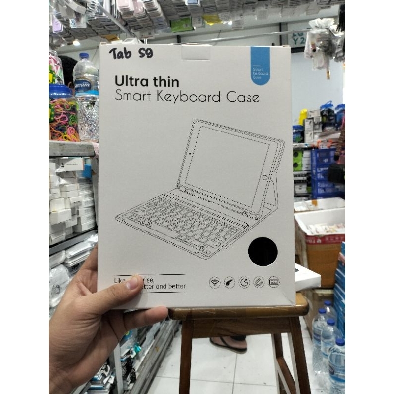 SAMSUNG TAB S9 FE SMART KEYBOARD BLUETOOTH WIRELESS SAMSUNG S9PLUS KEYBOARD/KEYBOARD PLUS TOUCHPAD