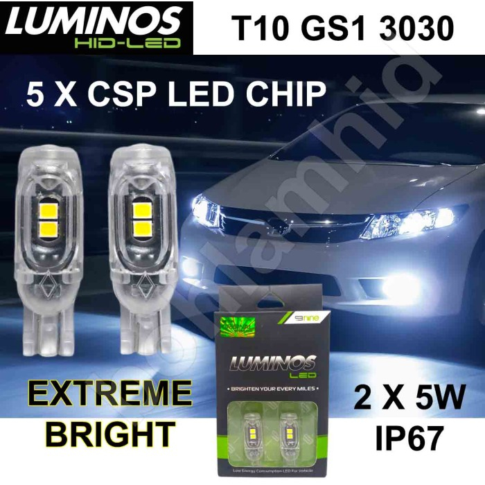 Lampu LED Kota / Senja / Kabin HARRIER T10 LUXIMOS GS1 5W CSP CHIP