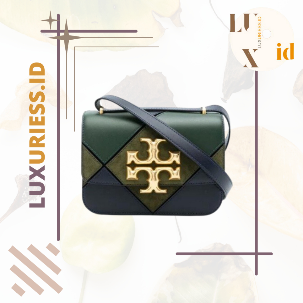 TORY BURCH ELEANOR DIAMOND LEATHER SHOULDER BAG