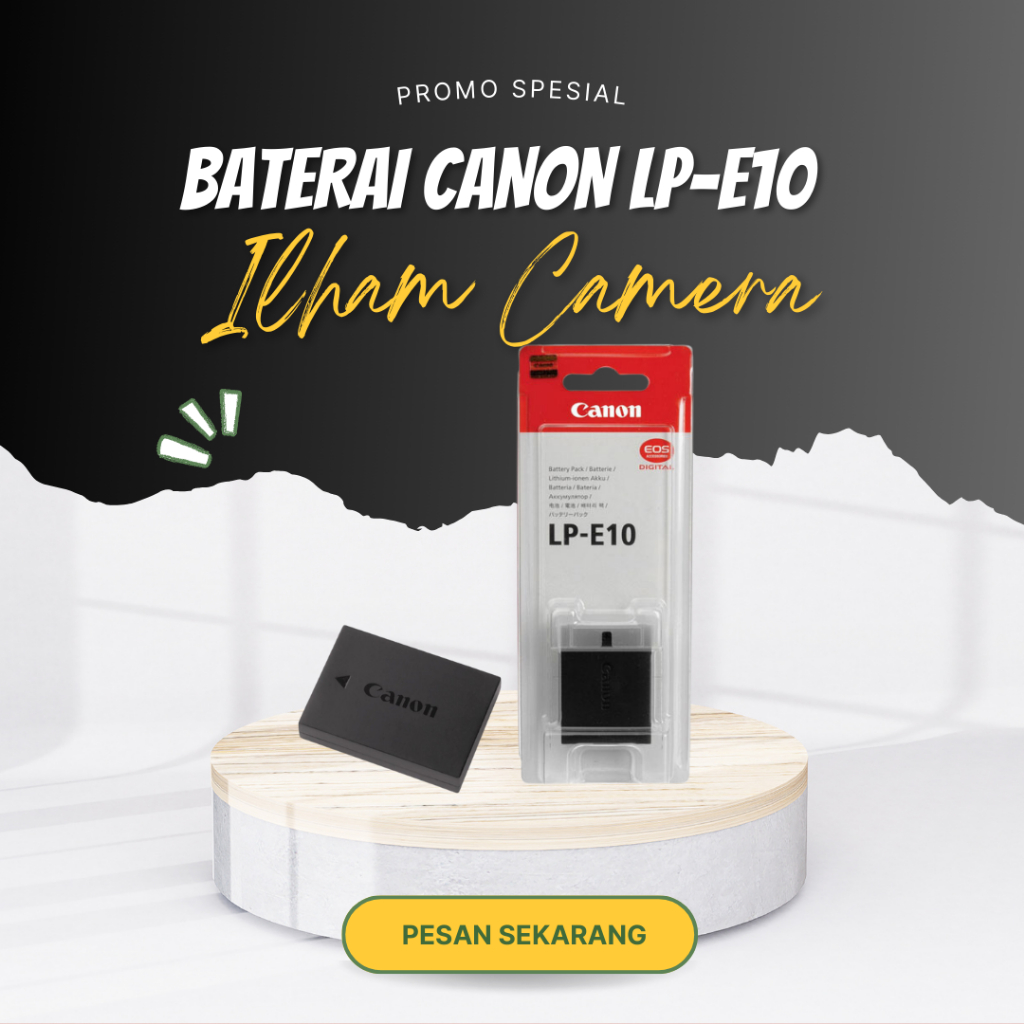 Baterai LP-E10 for Canon 1100D 1200D 1300D 3000D 4000D