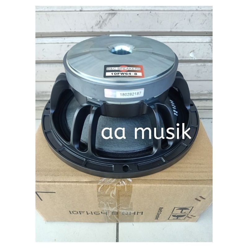 SPEAKER COMPONENT B&C 10FW64 SPEAKER B&C 10 INCH