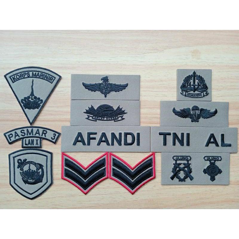 BRIVET TNI AL // PDL TNI/MALVINAS // PDL TNI AL/LAYAR // PDL  KKO/MARINIR