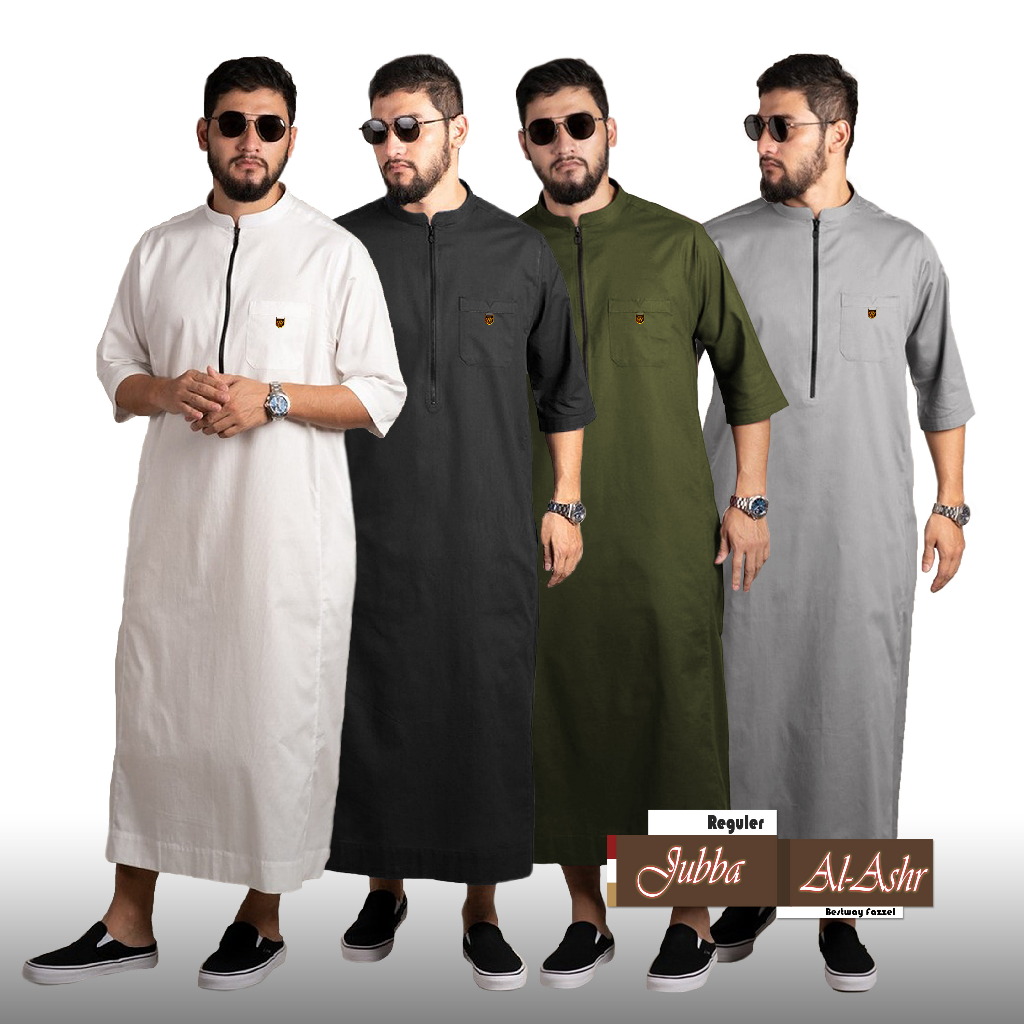 Samase al haramain Kurta Pakistan baju gamis jubah pria dewasa muslim bsy fazzel premium