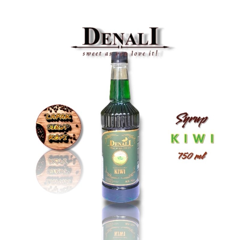 

Denali - Kiwi syrup 750ml - sirup minuman rasa kiwi