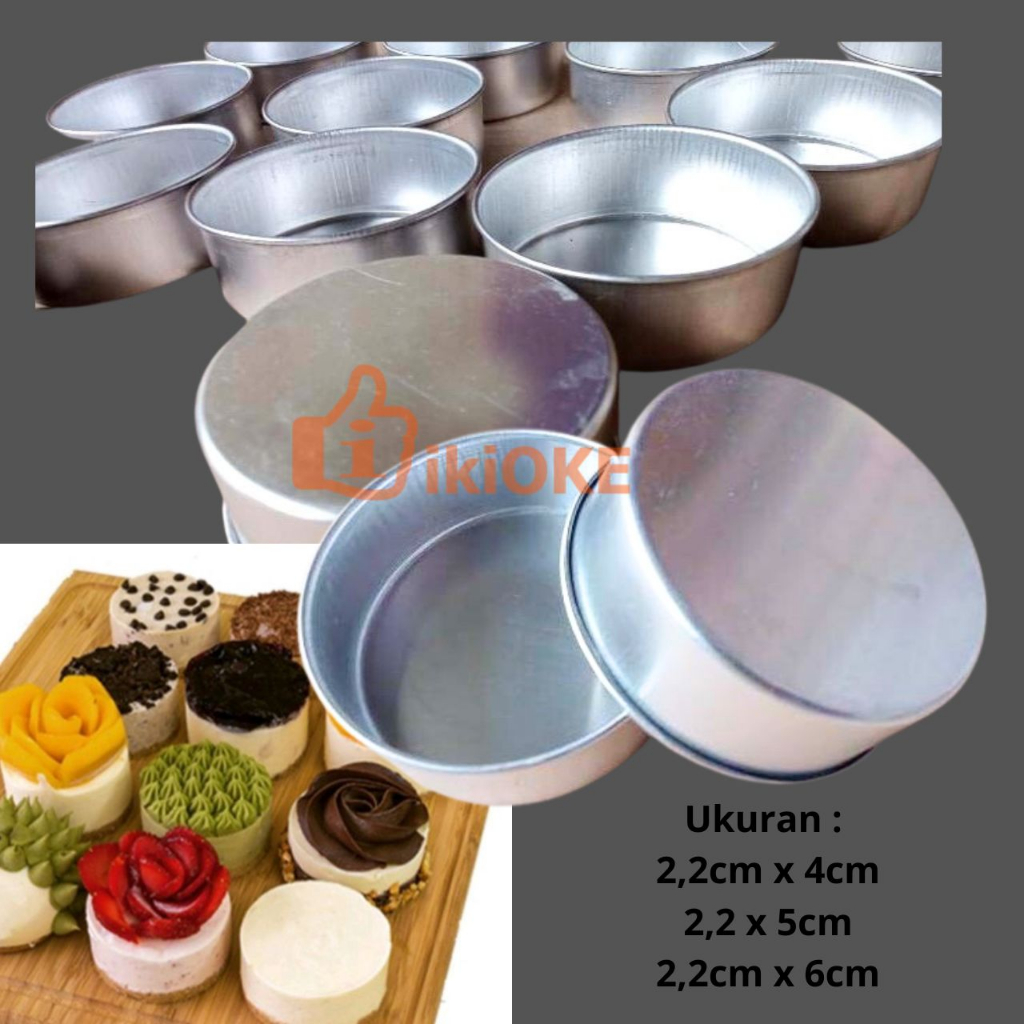 Cetakan Tartlet kue Pie Mini Loyang Bolu Mini Cetakan Bolu Kukus Cetakan kue tar