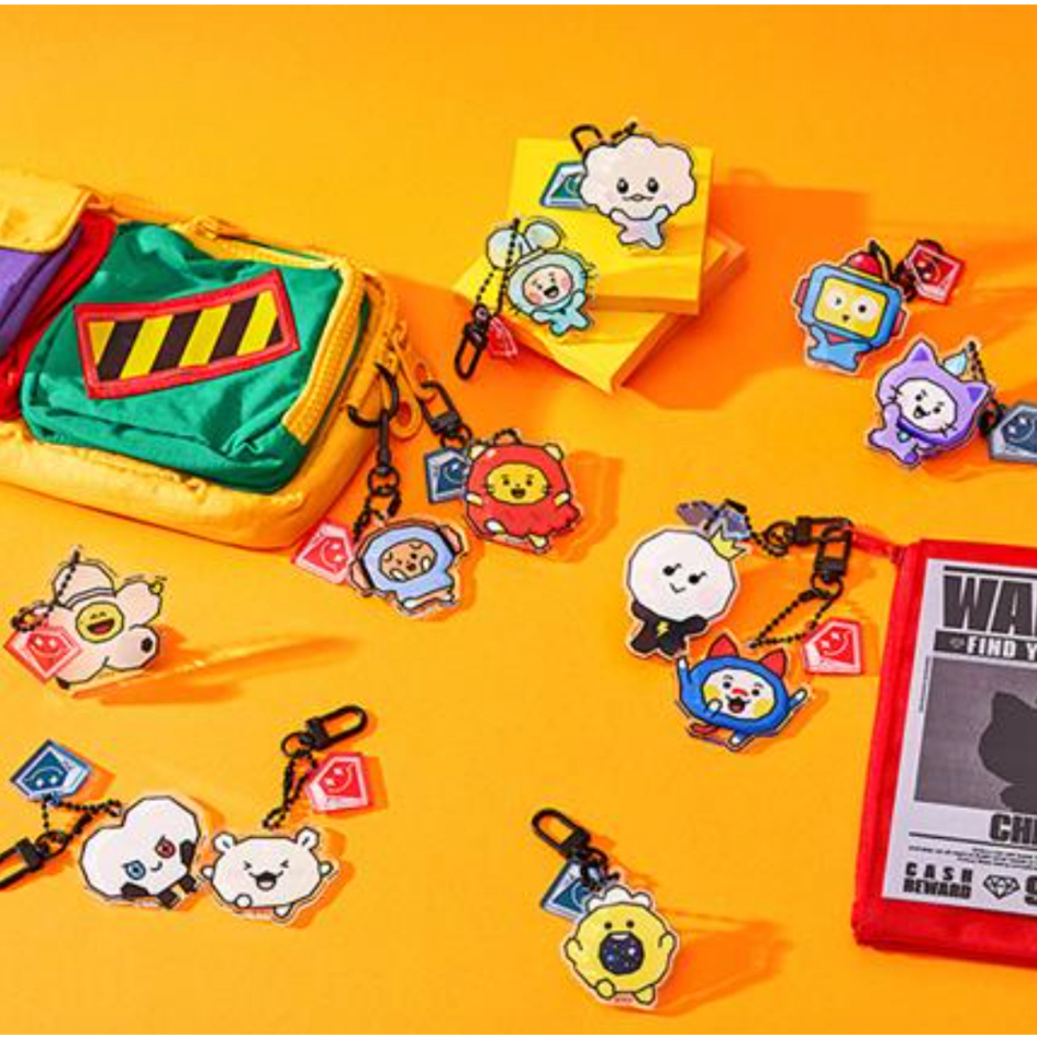 TRUZ Treasure Acrylic Keyring