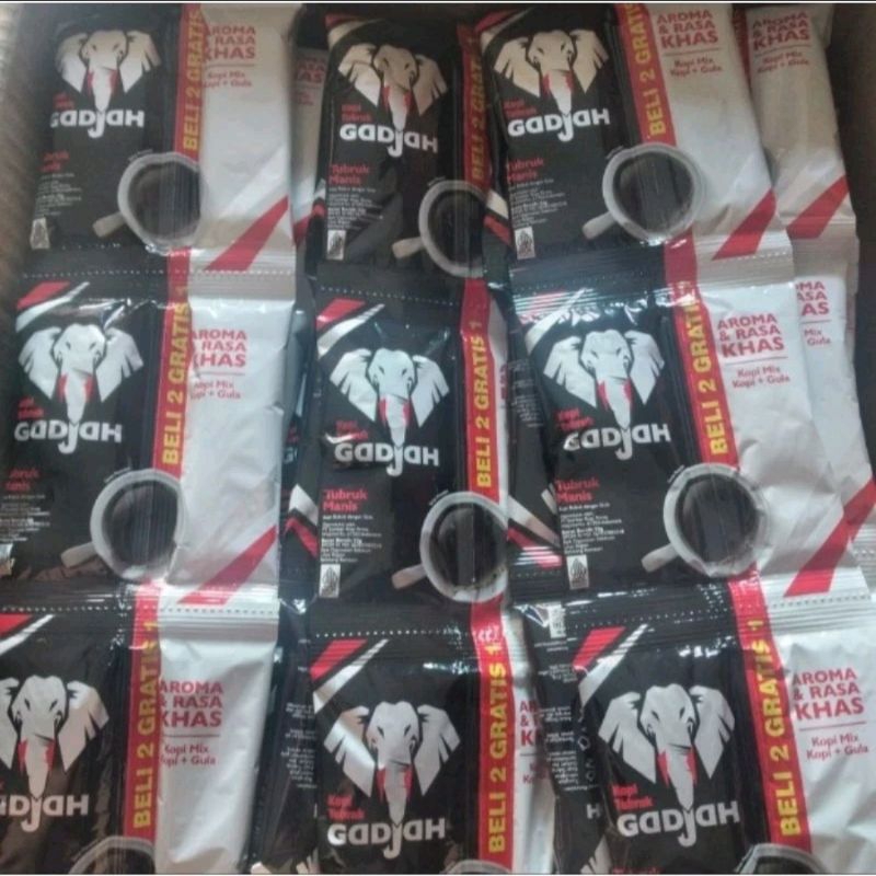 

kopi Gadjah renceng isi 15 sachet