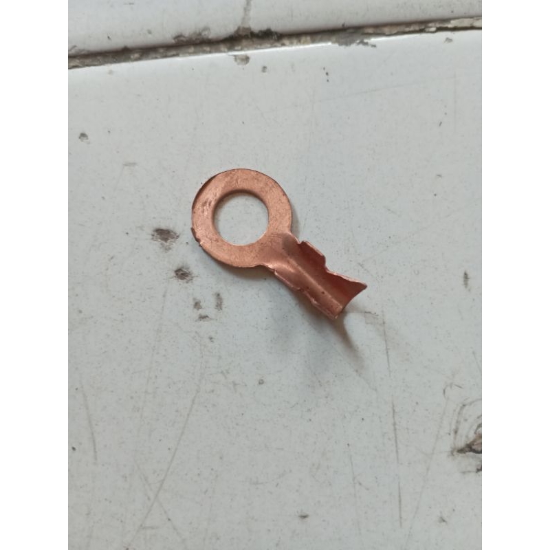 Skun lubang tembaga aki motor mobil - 100% tembaga murni m8 ( lubang kunci 12 an)