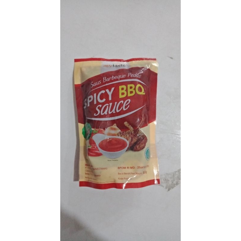

May taste Saus Barbeque Pedas 500g Spicy Bbq Sauce