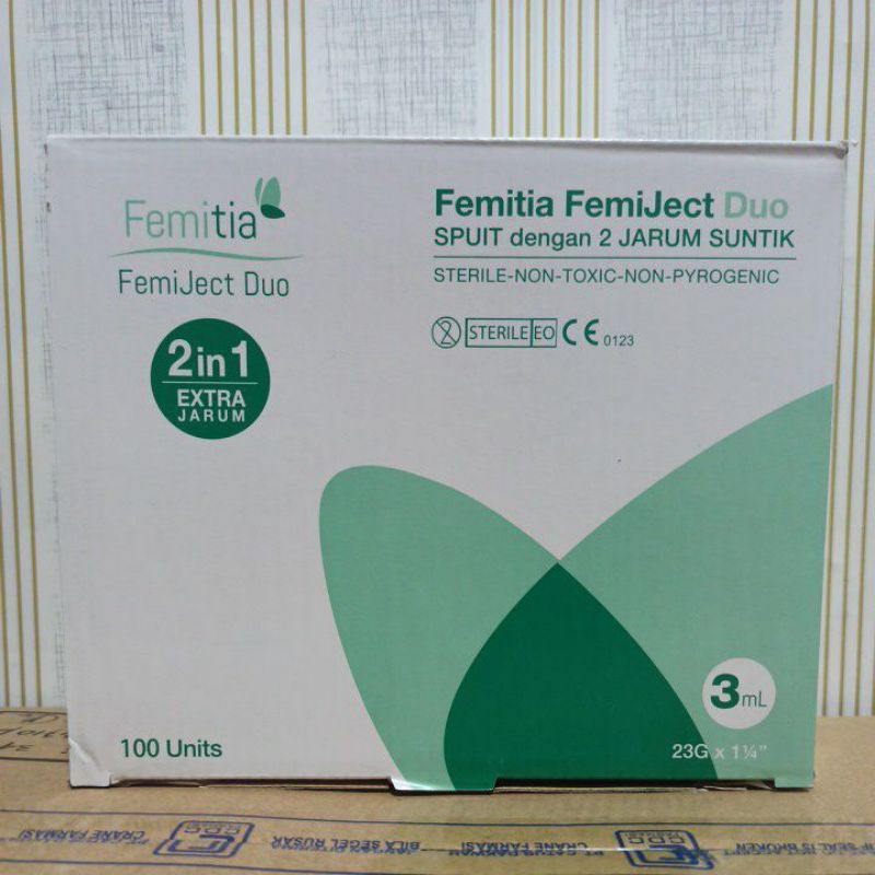 ORIGINAL femitia duo 2 in 1 per box isi 100