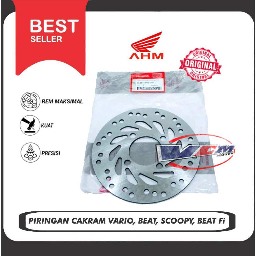 Piringan Cakram Vario / Beat / Spacy / Scoopy original "AHM"