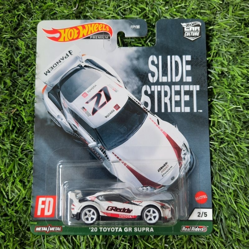 Hot Wheels Premium Toyota GR Supra Pandem Slide Street