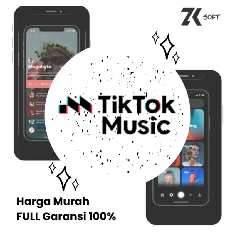 aplikasi TIKTOK MUSIC software,[Premium].