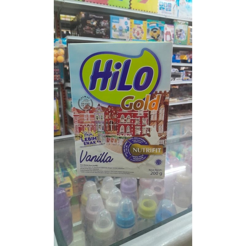 

Hilo gold 200gram vanilla