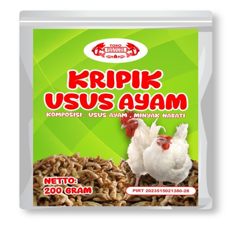 

DUA PUTRA TANJUNG Kripik Usus Ayam l