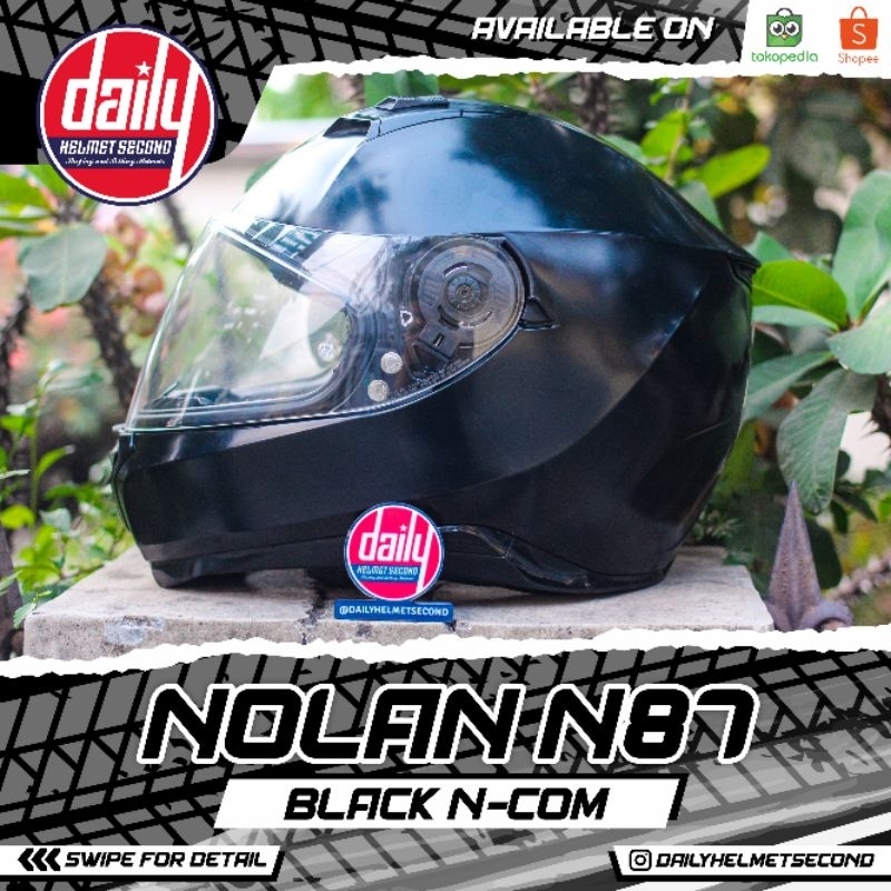 HELM NOLAN N87 BLACK