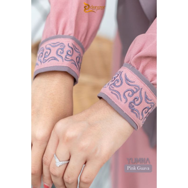 Yumna Gamis syar'i by. Denizer | Gamis wudhu dan Busui Friendly dress Ruffle