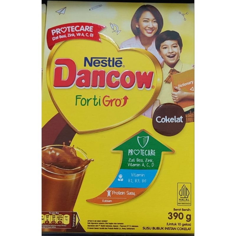 

DANCOW Forti Gro Rasa Coklat (390 Gram)