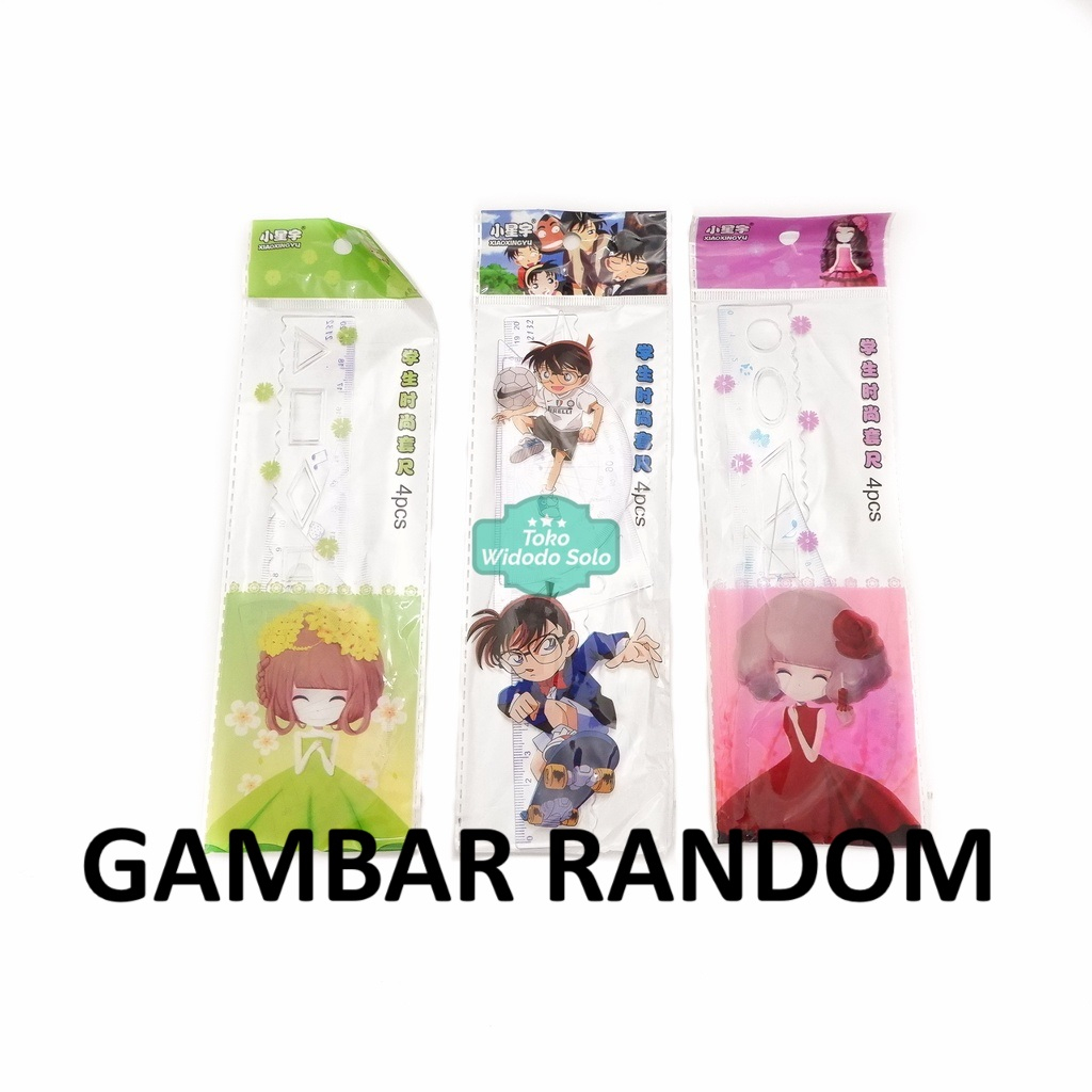 

Penggaris Set Lengkap Kecil 15cm Segitiga Busur - 1 Set