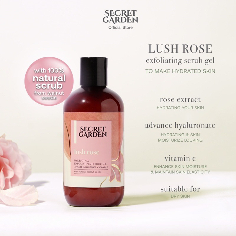 Secret Garden Exfoliating Body Scrub Gel 250ml