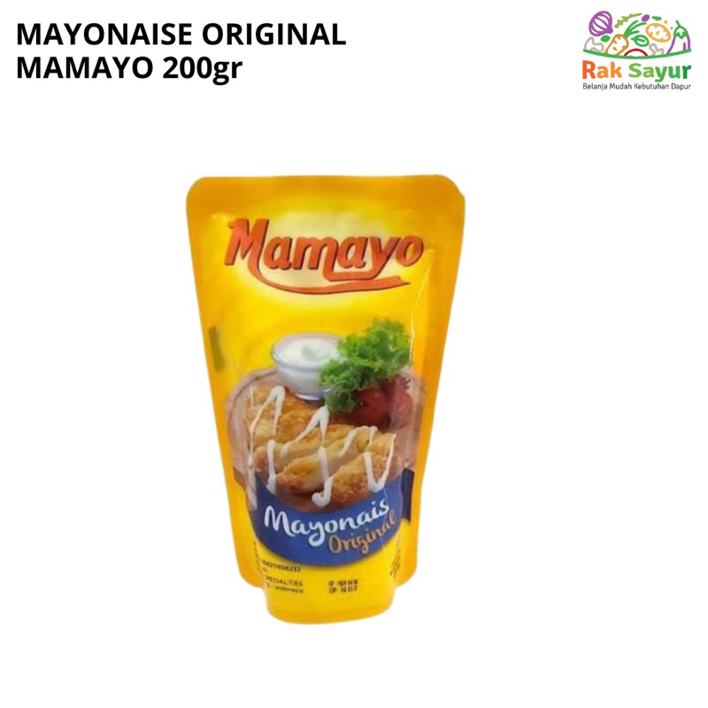 

Mamayo Mayonaise 200gr Original Rak Sayur Pasar Murah Online Padang