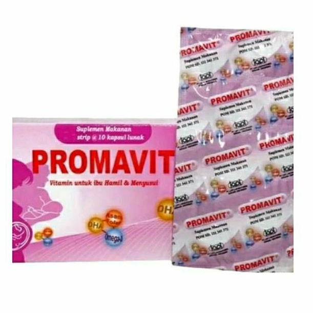 YZ5 Promavit Strip Vitamin Ibu Hamil Original