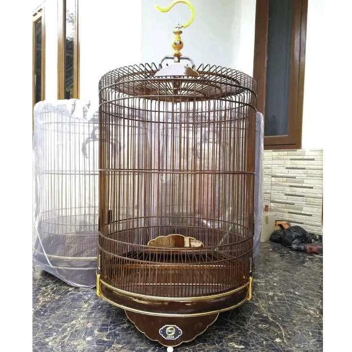 Sangkar Murai Batu Ebod Jaya Coklat Salak Premium No.2
