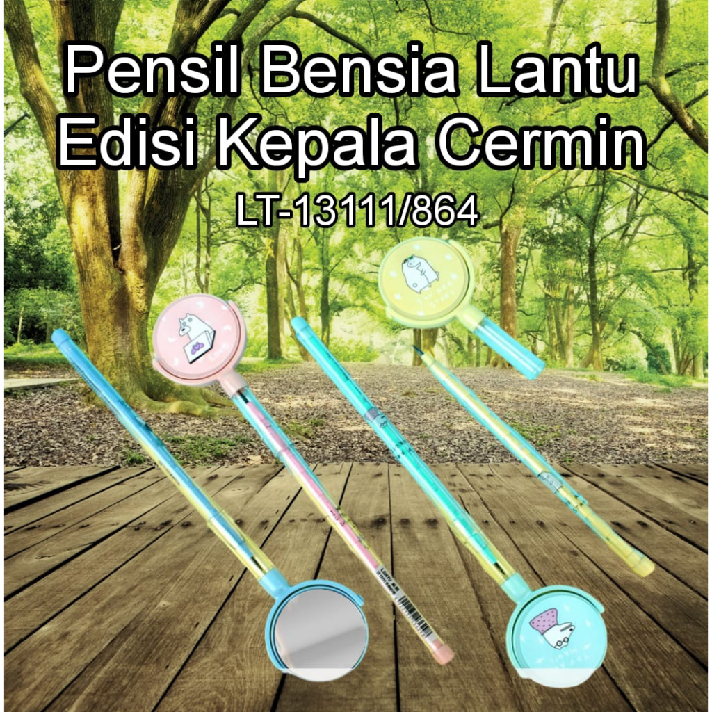 

pensil bensia cermin dan Gotri unik merk lantu / 1buah pensil bensia lantu