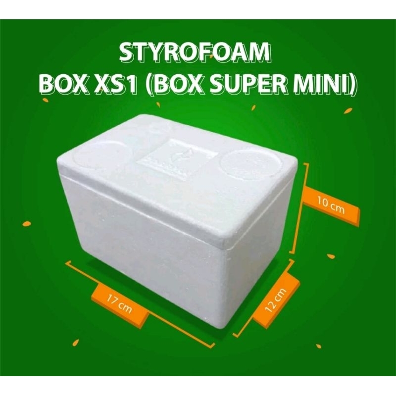 

STYROFOAM BOX packing tambahan Royal jelly tidak dijual terpisah 16,5X11,5X10CM