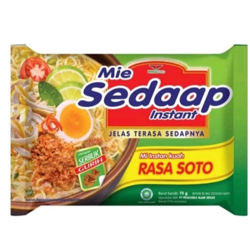 

Mie Sedap Kuah Soto