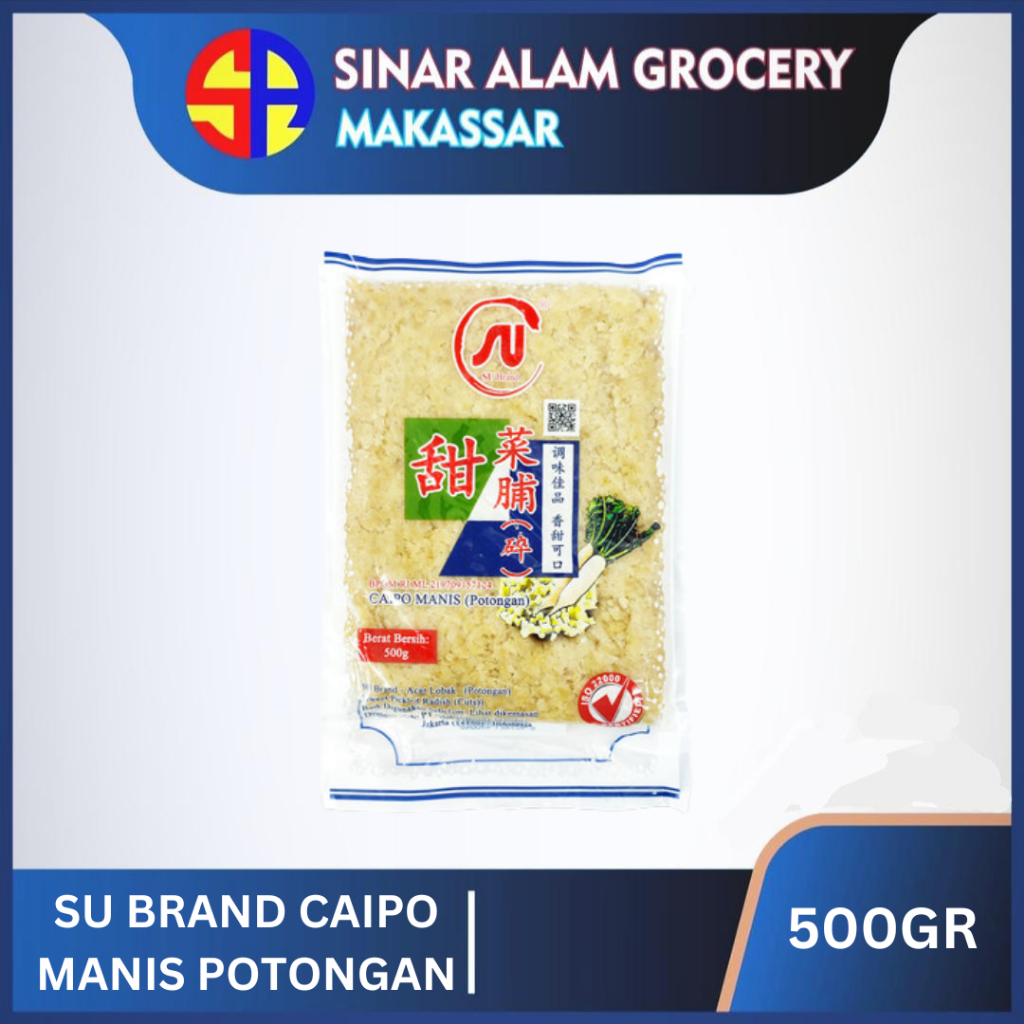 

SU BRAND CAIPO MANIS POTONGAN PENDEK 500GR