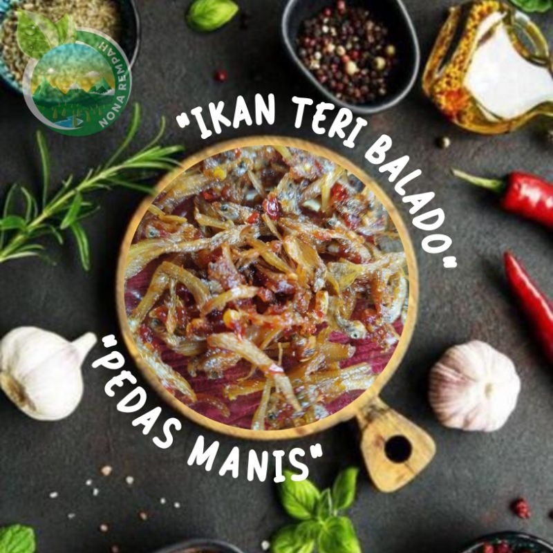 

[PO] Ikan Teri Balado Pedas Manis 500gram