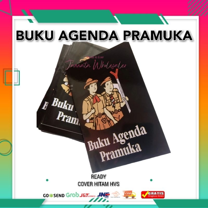 

BUKU AGENDA PRAMUKA COVER HITAM PRINT HVS