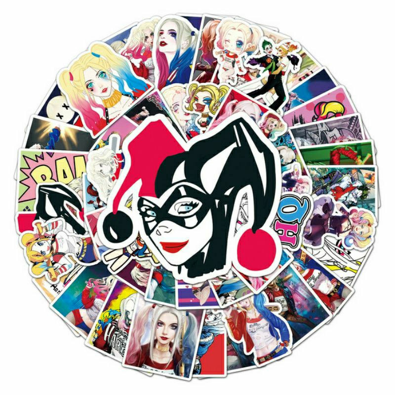 

Stiker Cutting HARLEY QUINN Vinyl Stiker Laptop|Stiker Tumbler|Stiker Koper|Stiker Hp Anti Air Dan Lainnya