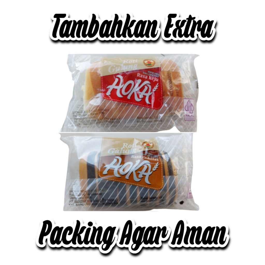 

Aoka Roti Panggang Sandwich Gulung Rasa Cokelat Keju Durian Nanas Blueberry Stroberi Vanilla Ecer Satuan Murah Dus Kardus Karton Dos 60 Gr