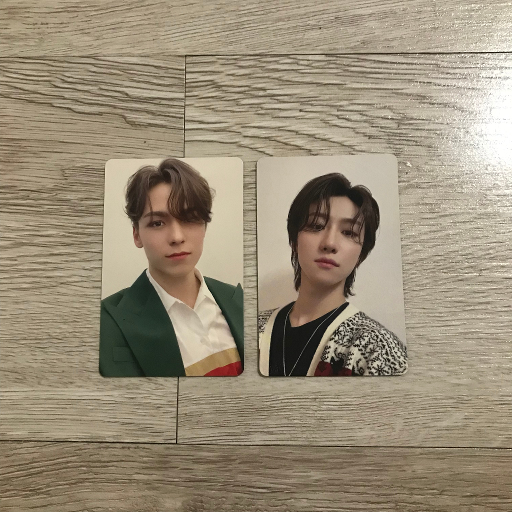 Japan Album Hitorijanai Photocard Vernon, The8 - Seventeen Photocard