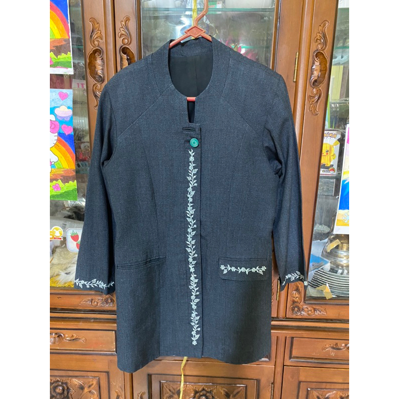 Preloved setelan wanita kerja gelap
