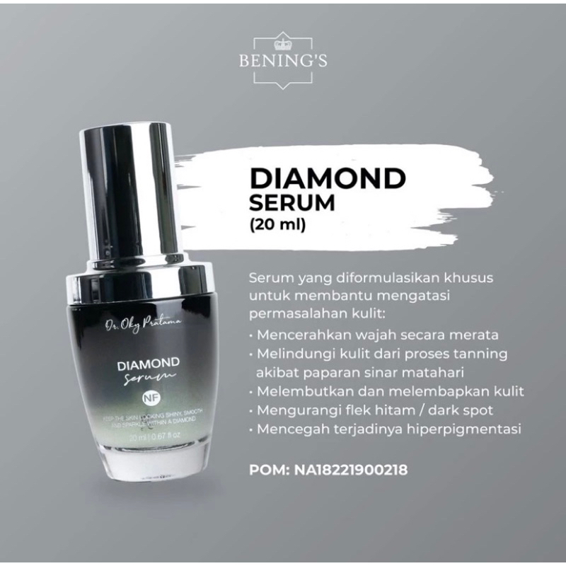 BENING’S DIAMOND SERUM | SERUM SUPER WHITENING