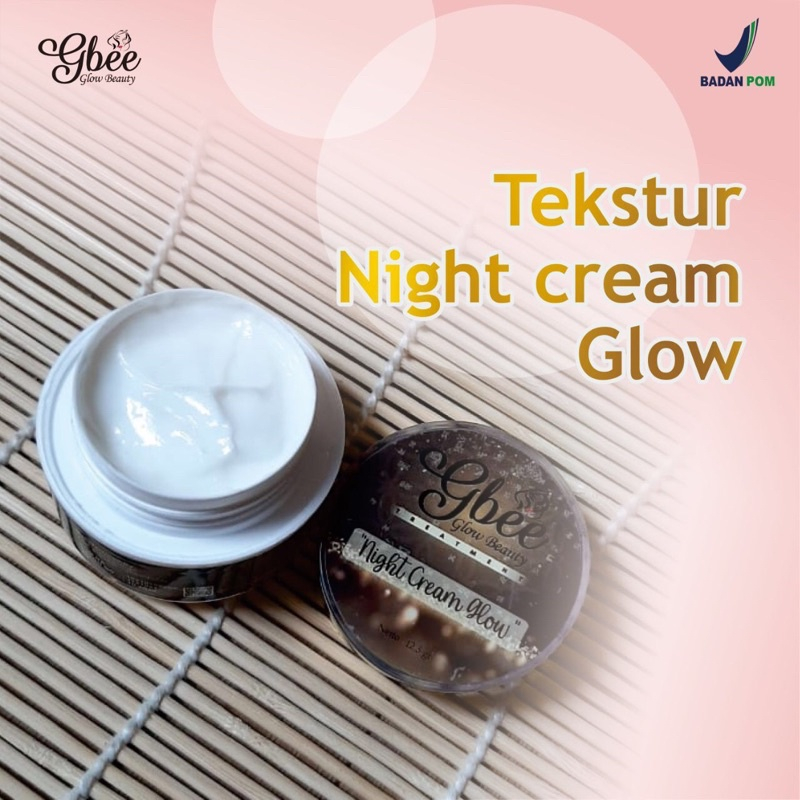 Wawa - Gbee Glow Beauty Night Cream Gold 12,5 gr l Night Cream with Niacinamide