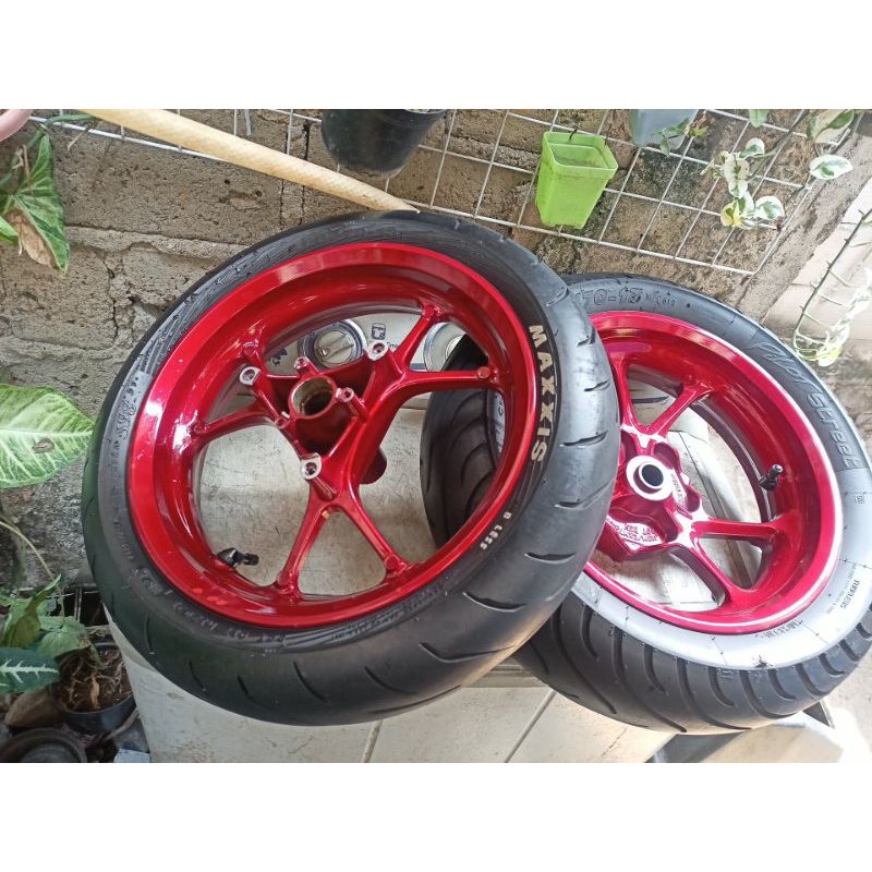 Velg nmax yamaha n Max New terbaru pelek racing palang original ori copotan standar kelengkapan sepe