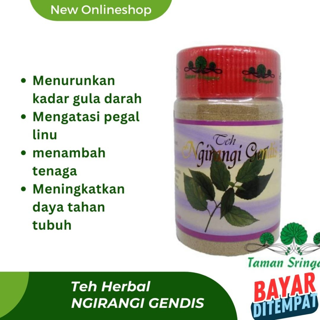 

Teh Ngirangi Gendis - Herbal Penurun Gula Darah Tinggi