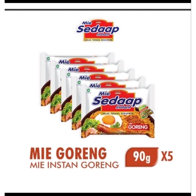 

MURAH!! sedaap goreng 5 pcs