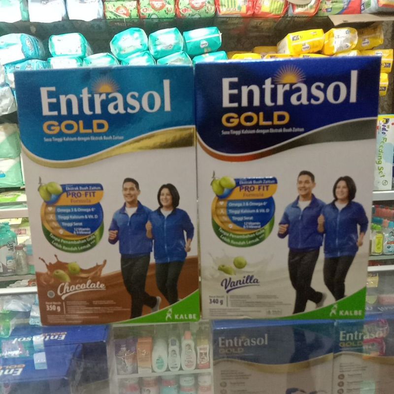 

ENTRASOL GOLD SUSU TINGGI KALSIUM DENGAN EXTRA BUAH ZAITUN 580GR VANILA COKLAT