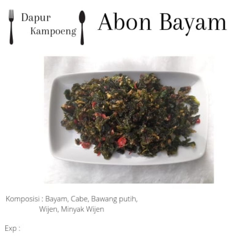 

Abon Bayam
