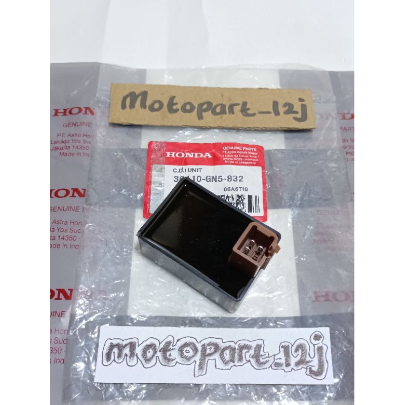 CDI Unit (GN5) CDI Pengapian Honda Supra X Legenda Supra fit asli Ori Shindengen