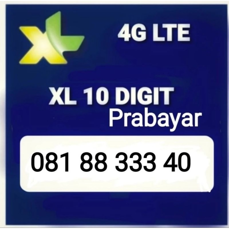 Perdana Xl 10 Digit Prabayar