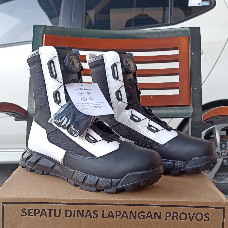 SEPATU PDL PROVOS TALI PUTAR JATAH POLRI 2023