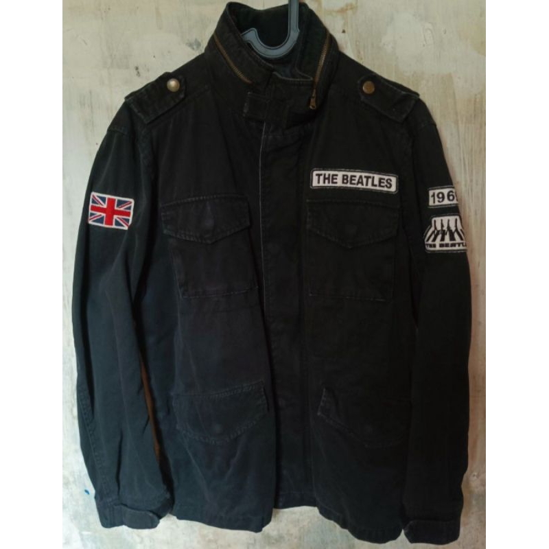jaket parka beatles m65 second